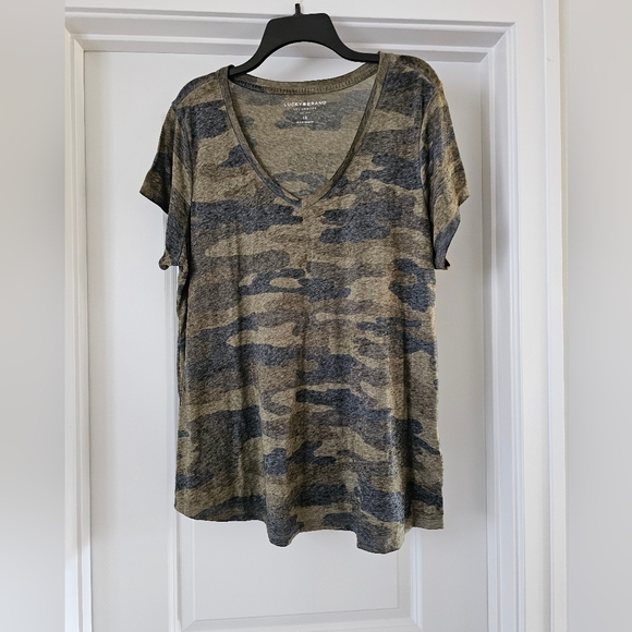 Lucky Brand Camo Tee - Picture 1 of 2